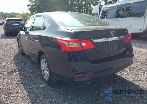 2018 Nissan Sentra Sv из США, поврежденный, VIN 3N1AB7AP5JL623785